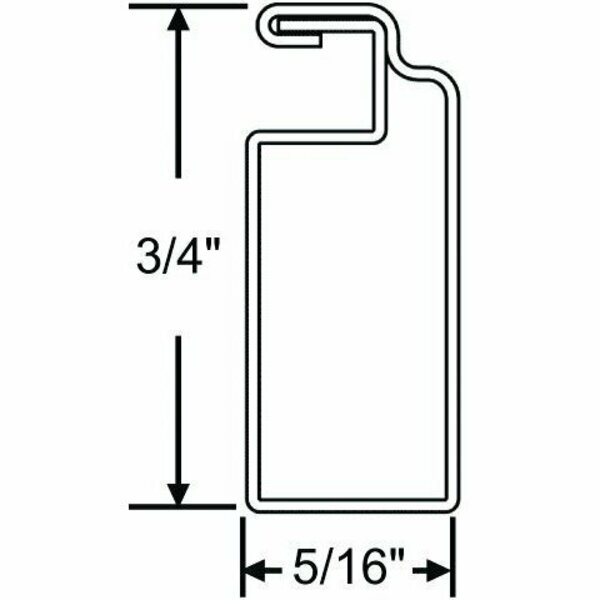 Strybuc Tube 8ft Screen Frame White 90H-224